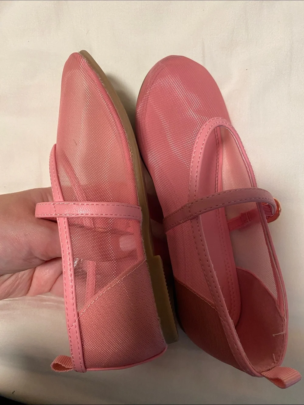 H&M Girls' Rose Pink Mary Jane Shoes